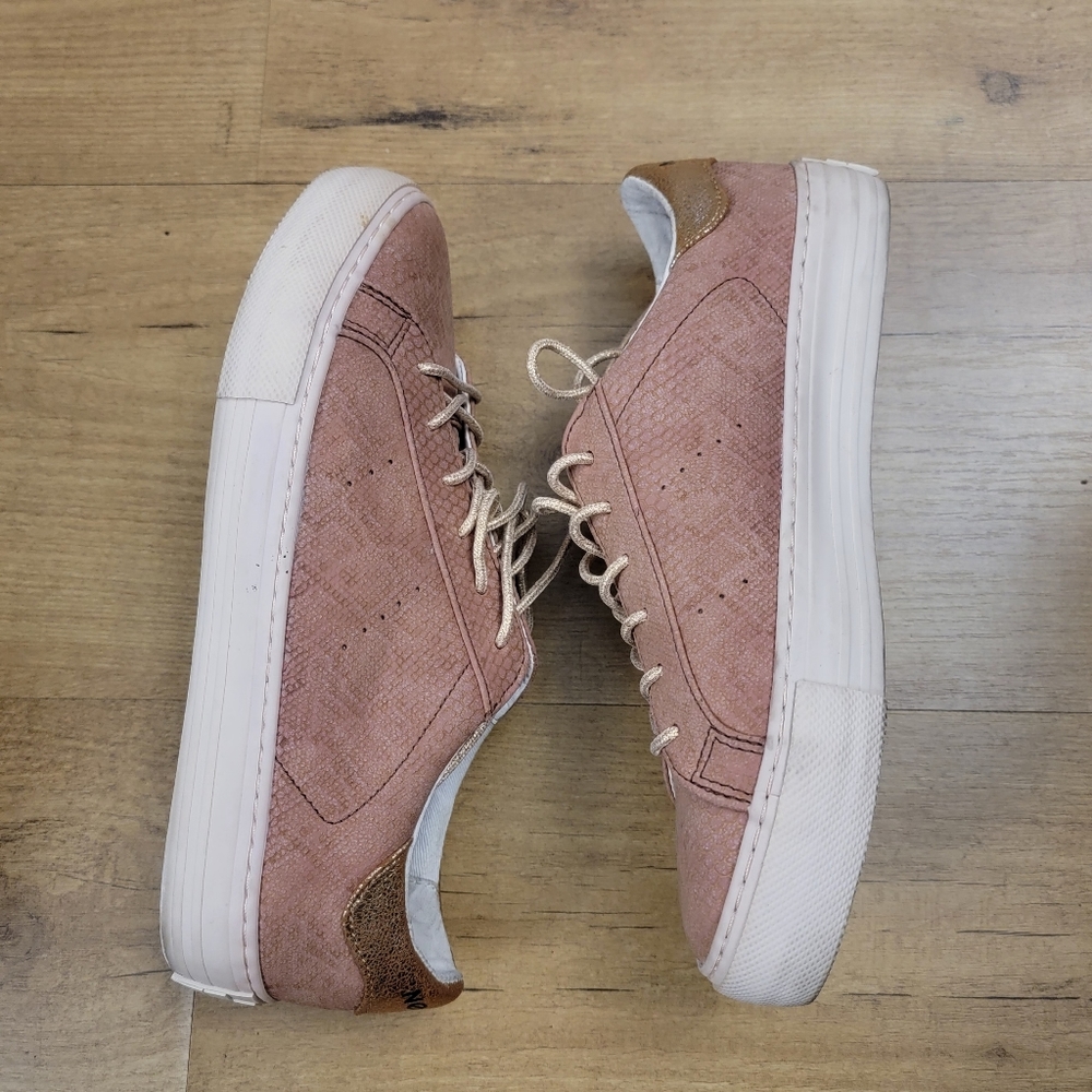 NO NAME Rose Gold Sneakers